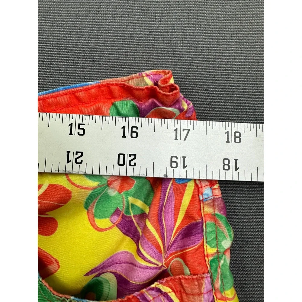 Body Glove Men's Floral Board Shorts Red Yellow Blue‎ Tropical Swim Trunks L